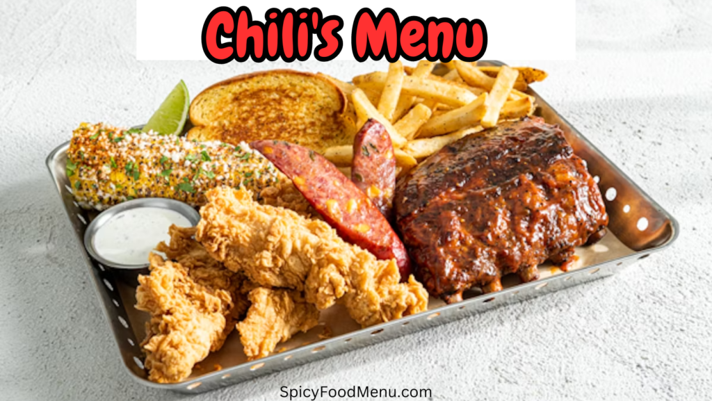 Chili's Menu and Prices