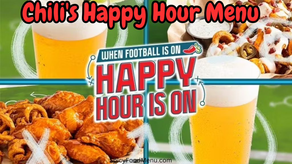 Chili's Happy Hour Menu