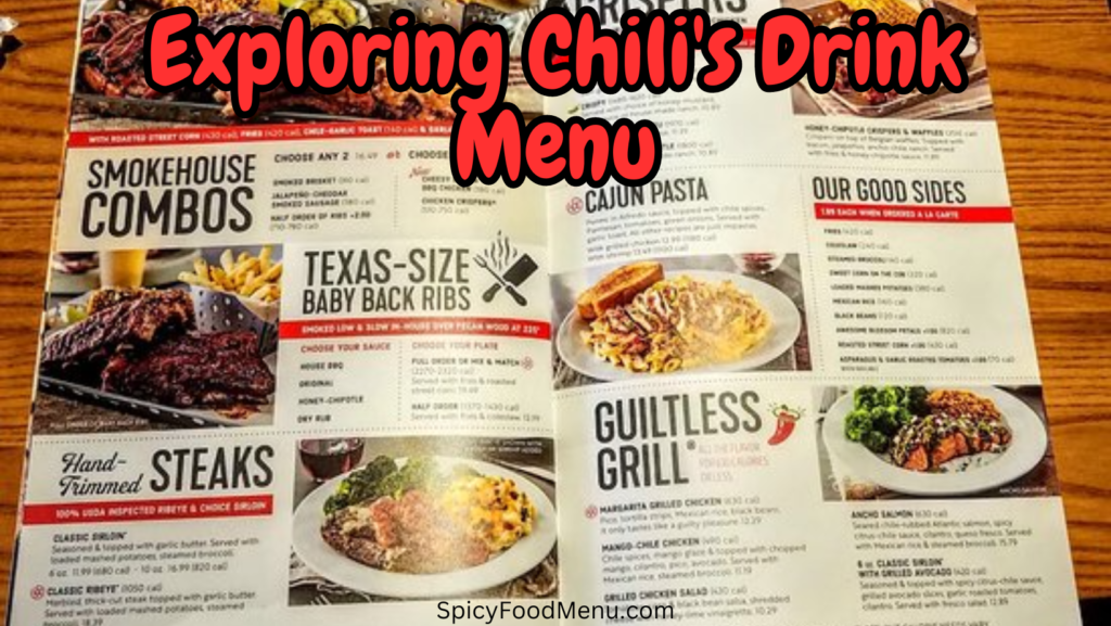 Chili's Menu Calories