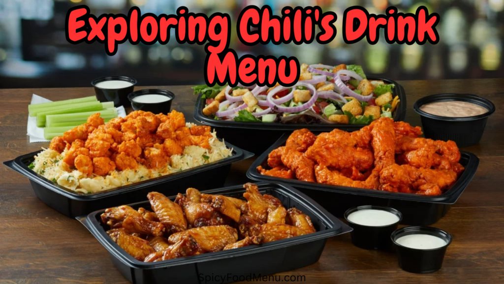 Chili's Catering Menu