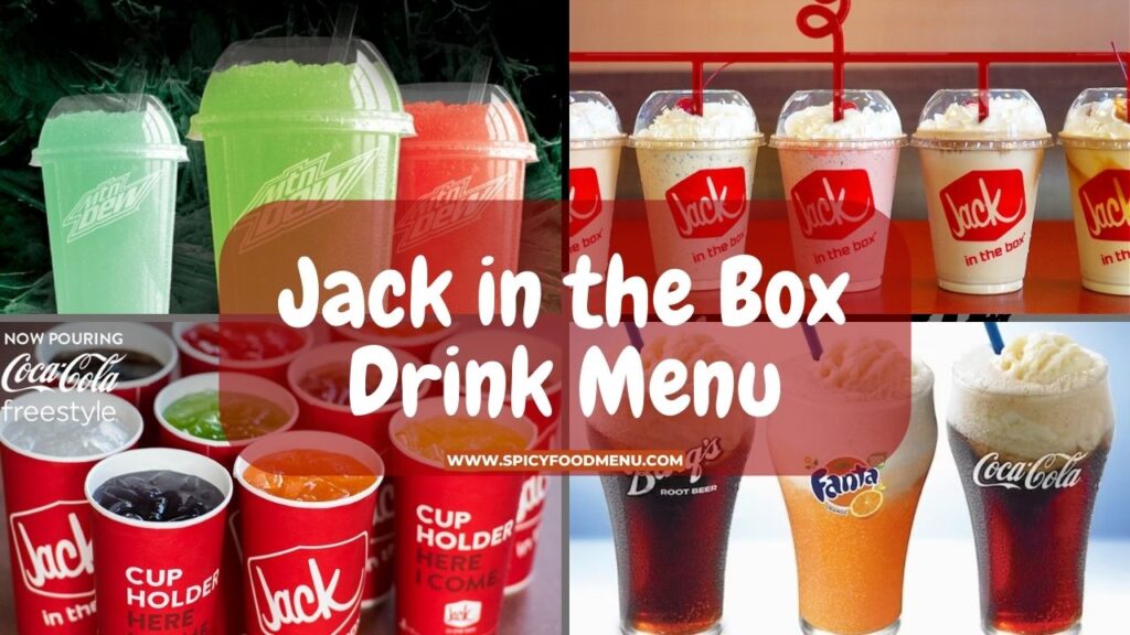 Jack in the Box Drink Menu