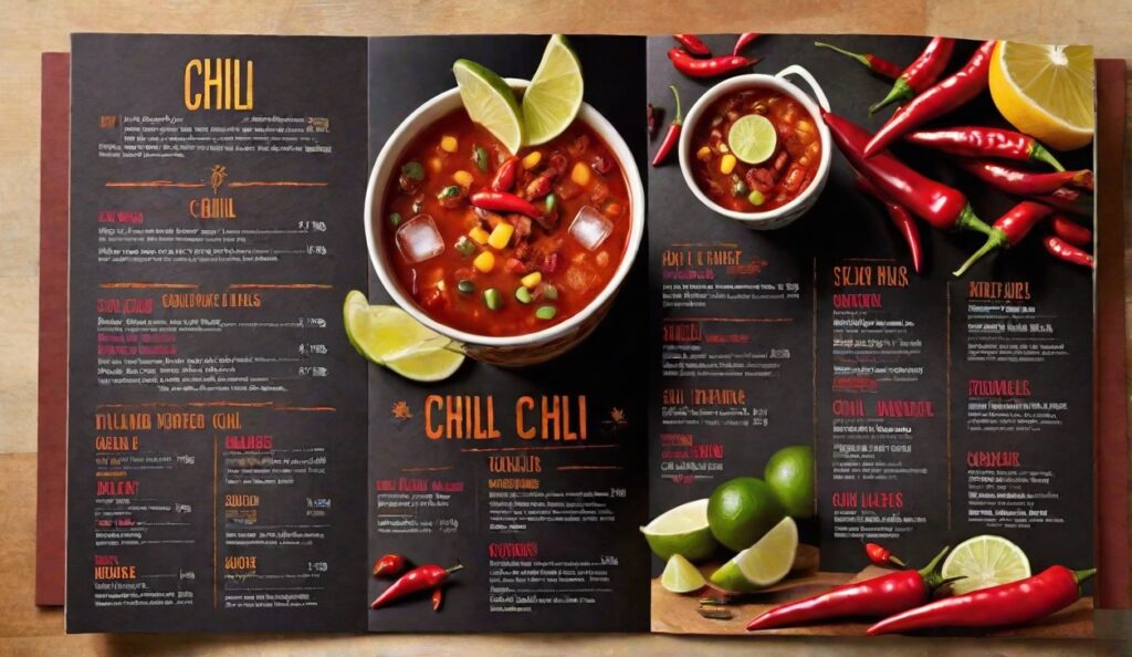 Chilis Drink Menu