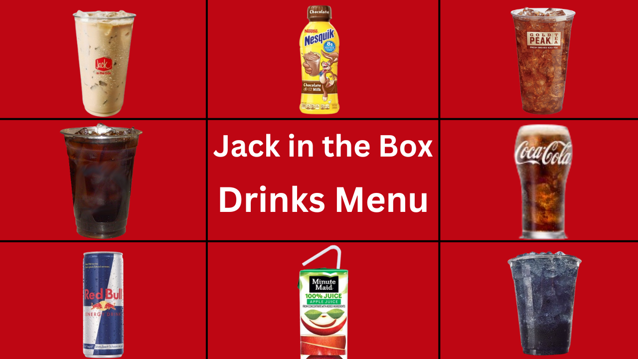 Jack in the Box Drink Menu